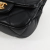 Chanel Lady Handle Flap Card Holder on Chain Quilted Calfskin