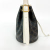 Celine Triomphe Drawstring Bucket Leather