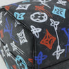 Louis Vuitton Keepall Bandouliere Graffiti Monogram Eclipse Canvas