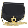 Salvatore Ferragamo Gancini Chain Leather