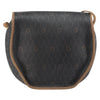 Christian Dior Vintage Honeycomb Flap Coated Canvas