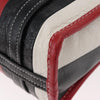 Balenciaga Bazar Convertible Tote Striped Leather