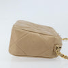 Chanel Vintage Diamond CC Camera Quilted Lambskin