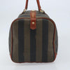 Fendi Vintage Pequin Boston Coated Canvas