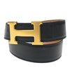 Hermes Constance Reversible Belt Leather
