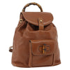Gucci Vintage Bamboo Leather