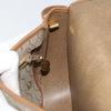 Christian Dior Vintage Honeycomb Canvas and Leather