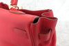 Hermes Kelly Red Clemence with Gold Hardware