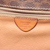 Celine Vintage Macadam Circle Logo Canvas and Leather