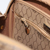 Christian Dior Vintage Honeycomb Canvas and Leather