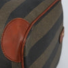 Fendi Vintage Pequin Boston Coated Canvas