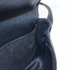 Christian Dior Vintage Honeycomb Flap Canvas and Leather