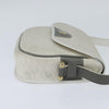 Christian Dior Vintage Honeycomb Flap Canvas and Leather
