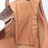 Celine Vintage Macadam Circle Logo Canvas and Leather