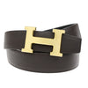 Hermes Constance Reversible Belt Leather