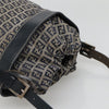 Fendi FF Logo Mon Tresor Bucket Printed Shearling with Leather
