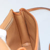 Celine Vintage Macadam Circle Logo Canvas and Leather