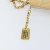 Chanel Vintage CC Chain Shopper Quilted Leather