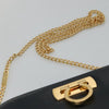 Salvatore Ferragamo Vintage Gancini Chain Leather