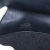 Christian Dior Vintage Honeycomb Flap Canvas and Leather