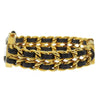 Chanel Premiere Rock Quartz Plated Metal and Leather