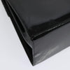 Salvatore Ferragamo Gancini Convertible Top Handle Patent Leather