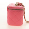 Chanel Classic Vanity Case with Chain Quilted Lambskin
