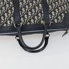 Christian Dior Vintage Trotter Boston Canvas