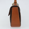 Celine Vintage Convertible Top Handle Macadam Coated Canvas