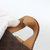 Celine Vintage Drawstring Flap Macadam Coated Canvas