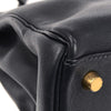 Hermes Kelly Blue Courchevel with Gold Hardware