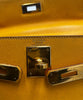 Hermes Kelly 32 Graine Couchevel Yellow leather