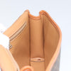 Celine Vintage Macadam Circle Logo Canvas and Leather