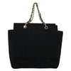Chanel Chocolate Bar CC Tote Cotton