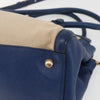 Prada Cuir Frame Convertible Tote Canvas and Saffiano Leather