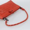 Bottega Veneta Zip Clutch Leather with Intrecciato Snakeskin Detail