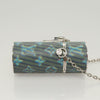Louis Vuitton Lipstick Case on Chain Damier Monogram LV Pop Canvas