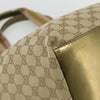 Gucci Web Zip Tote GG Canvas