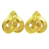 Chanel Vintage CC Heart Clip-On Metal
