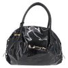 Salvatore Ferragamo Gancini Tote Patent leather