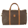 Celine Vintage Macadam Boston Canvas and Leather