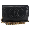 Chanel Vintage CC Wallet on Chain Patent