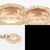Bvlgari B.Zero1 Design Legend Zaha Hadid Pendant 18K Rose Gold with Ceramic