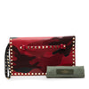 Secondhand Valentino Canvas and Nappa Camouflage Rockstud Wristlet Clutch
