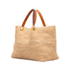 Secondhand Valentino Medium Raffia VLogo Tote