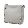 Secondhand Valentino Mini Pebbled Calfskin Rockstud Flip Lock Messenger Bag