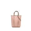 Secondhand Valentino Pebbled Calfskin Rockstud Chain Tote