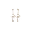 Secondhand Vivienne Westwood Silver Faustine Earrings with Bow