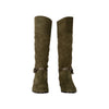 Philosophy by Alberta Ferretti green suede boots pre-owned