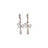 Secondhand Vivienne Westwood Silver Faustine Earrings with Bow